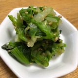 小松菜と白菜のナムル